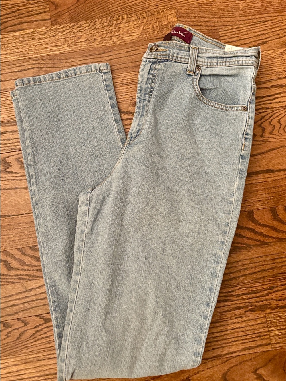 Gloria Vanderbilt Light Blue Women's Straight Leg Jeans